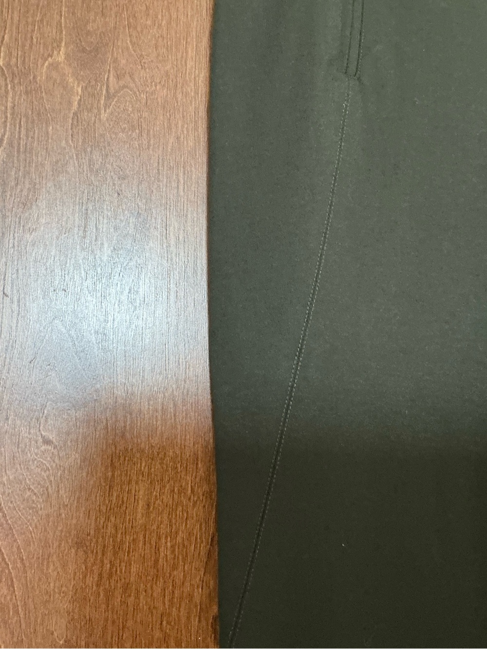 Vince Ponte knit Slim Pants Ankle Zip Size 10 Chocolate Brown Minimalist Career - Picture 4 of 12